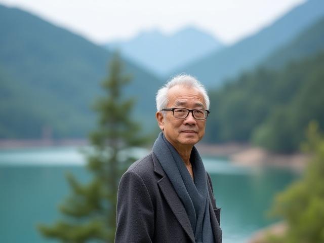 箱根の美しい景色を背景に、Talvariontekの創業者