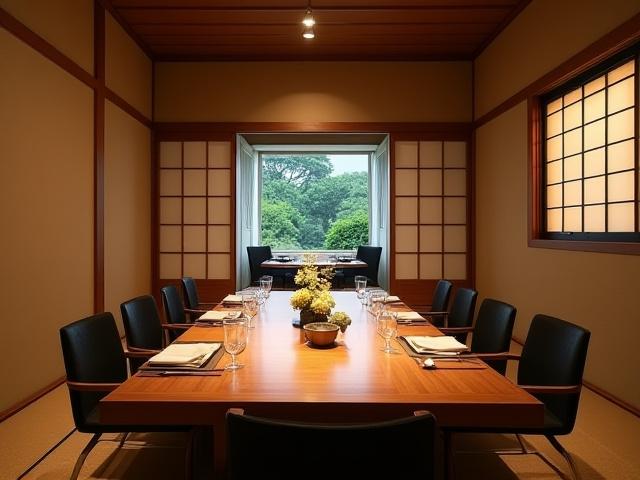 趣のあるダイニングエリア