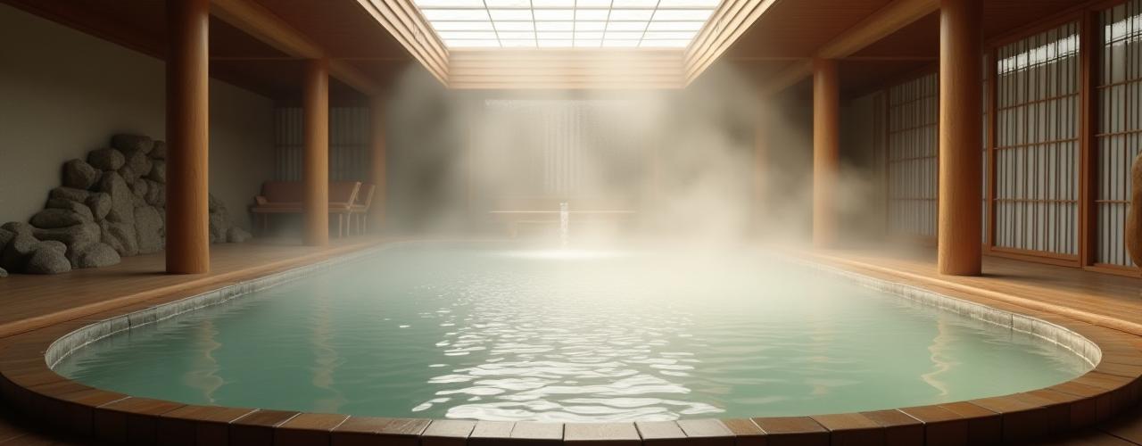 広々とした大浴場