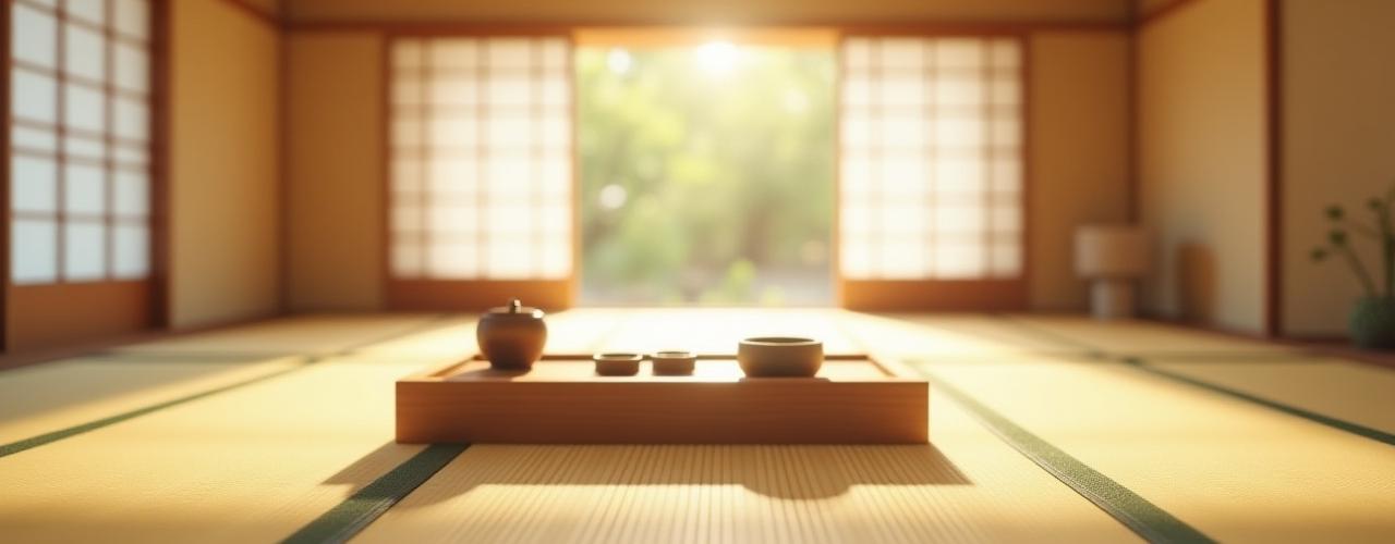 伝統的な畳の部屋