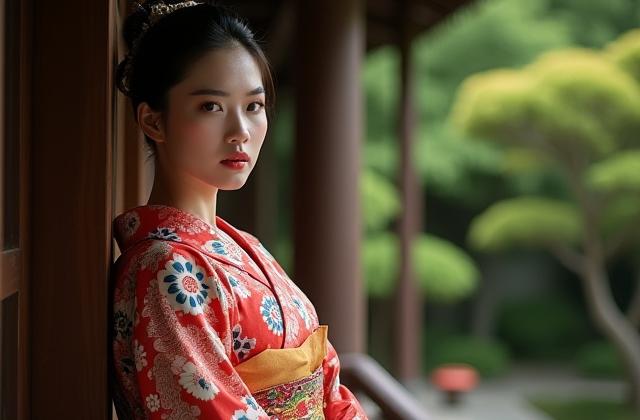 着物着付け体験と撮影